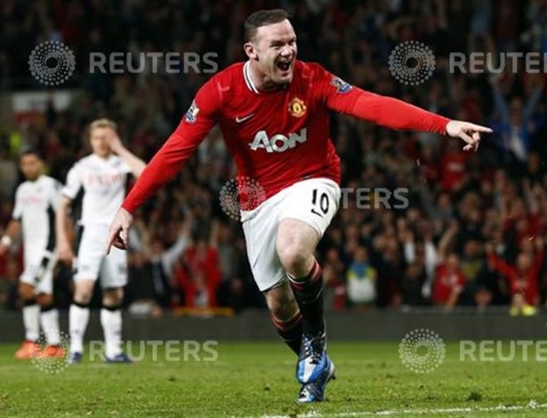 Rooney fez o gol da vitória do Manchester United sobre o Fulham - PHIL NOBLE